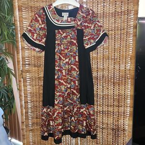 Vintage Karyl Kaye Muumuu Dress M